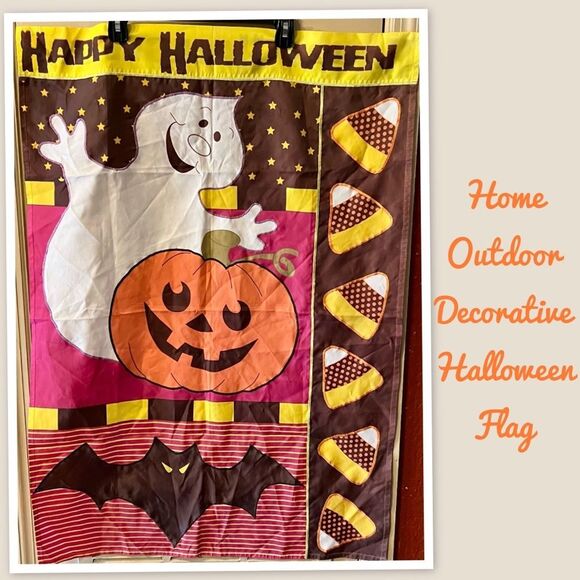 Outdoor Home Decorative Halloween Flag - Picture 1 of 1